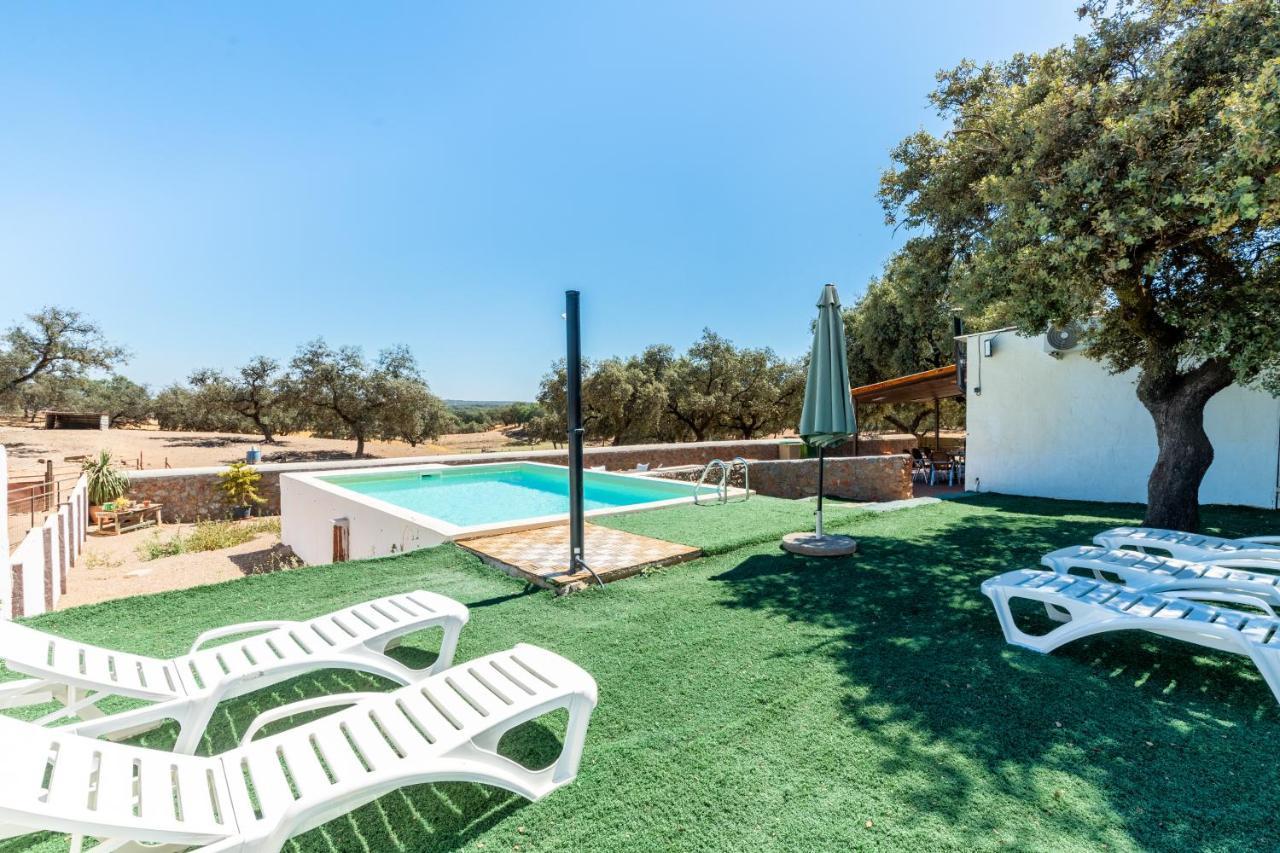 Casa Rural Quejigo Con Piscina Santa Olalla del Cala Eksteriør bilde