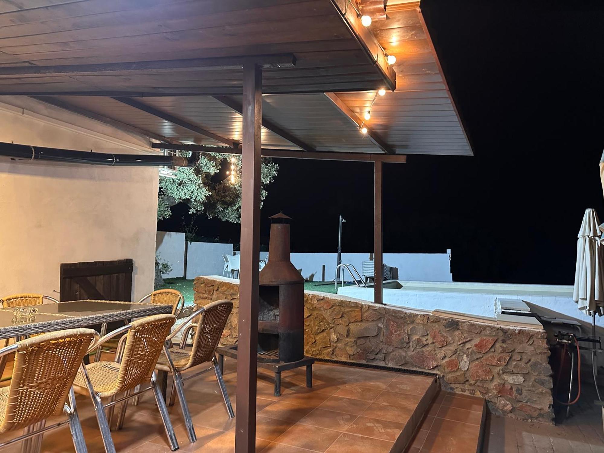 Casa Rural Quejigo Con Piscina Santa Olalla del Cala Eksteriør bilde